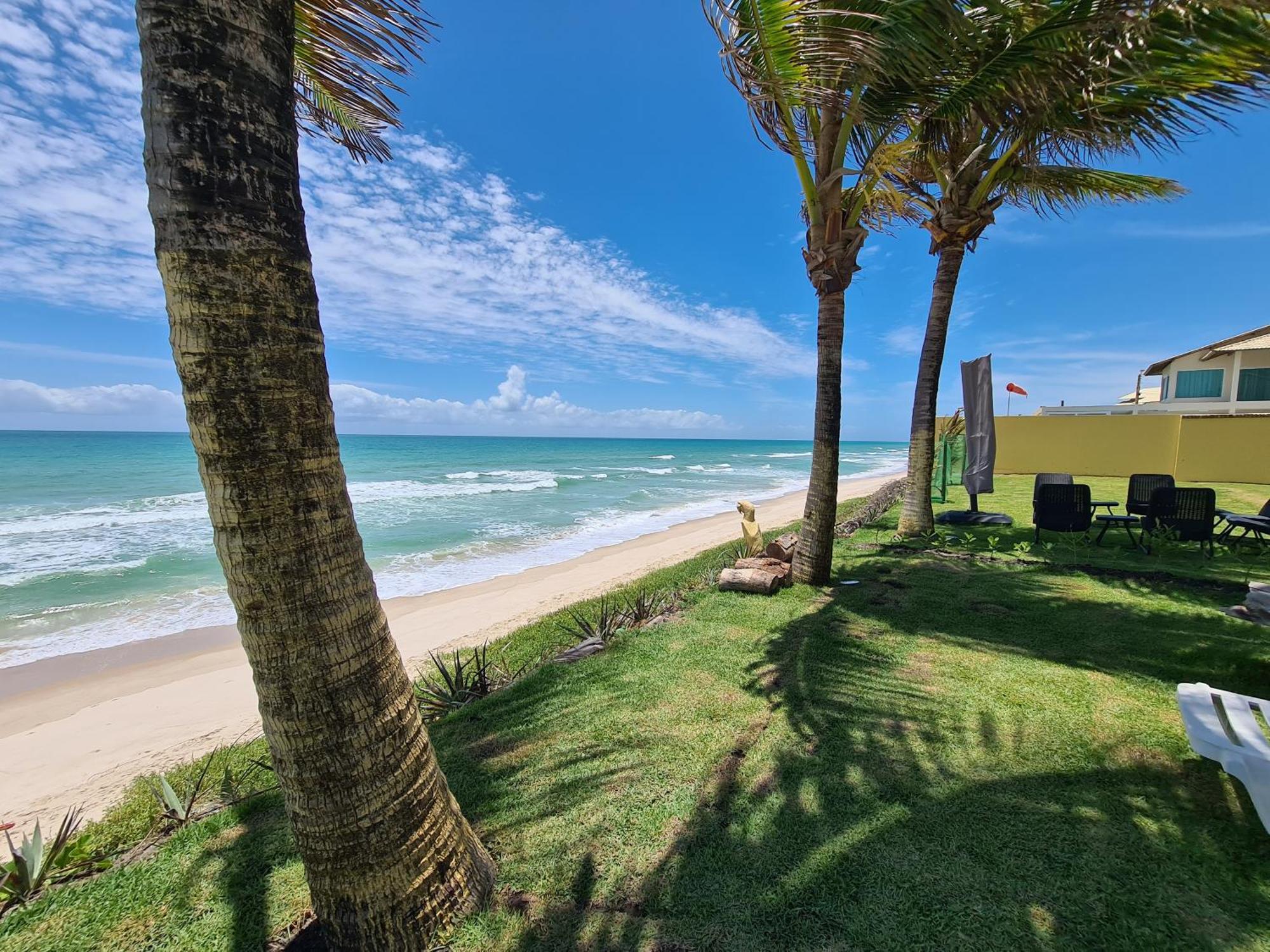 Condominio Exclusivo A Beira Mar - Casa De 04 Quartos Com Piscina E Churrasqueira Barra de São Miguel Exterior foto