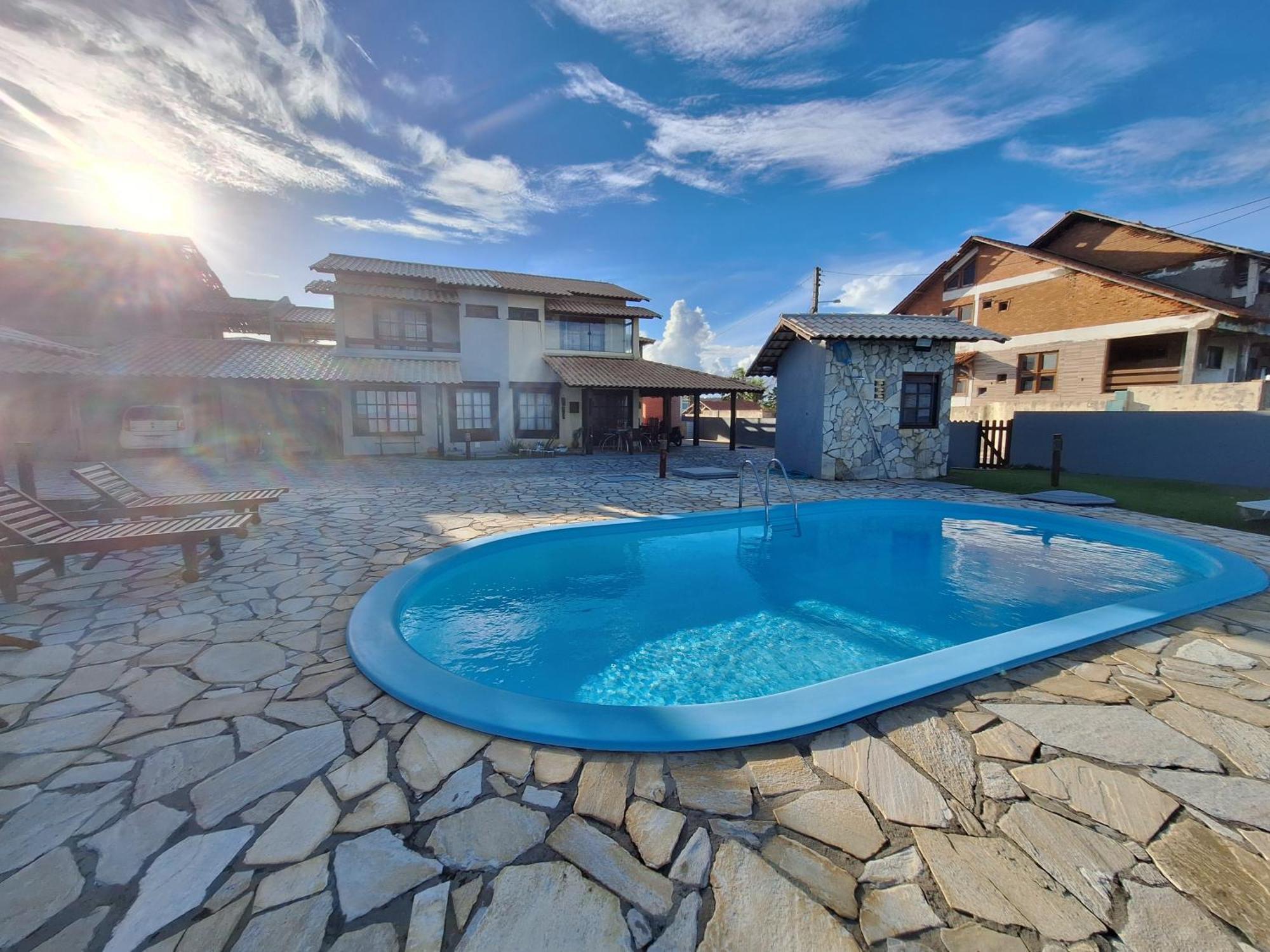 Condominio Exclusivo A Beira Mar - Casa De 04 Quartos Com Piscina E Churrasqueira Barra de São Miguel Exterior foto